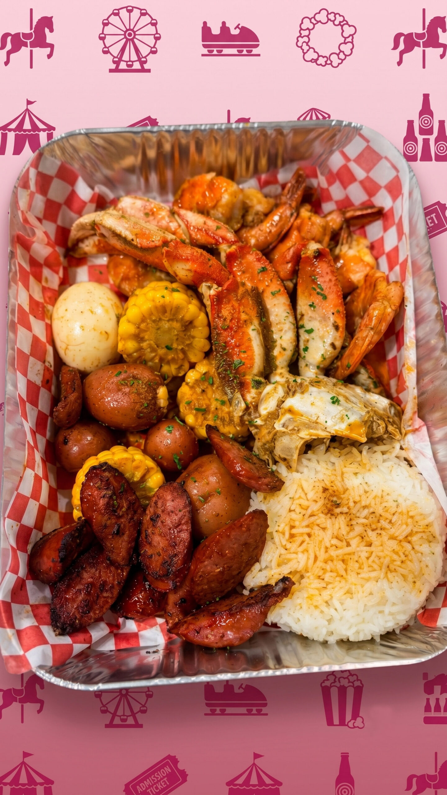 Tinys Carnival Seafood Boil